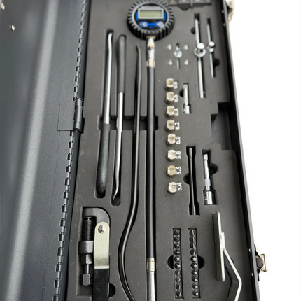 Moto Repair Tool Box Chest 3 Drawers With 129 Tools In Foam Cut Outs