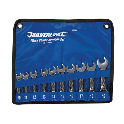 Spanner Stubby Set 10pce