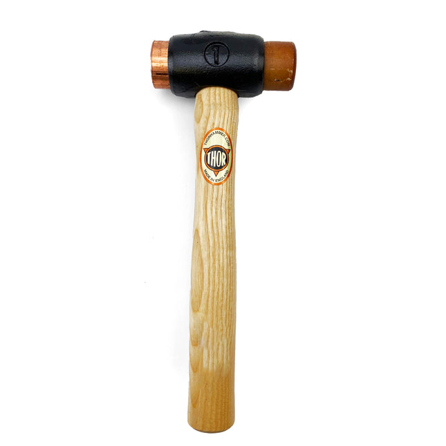 Thor Hammer Copper Rawhide Size 1 / Face Dia 32mm / 710g 03-210 THO210