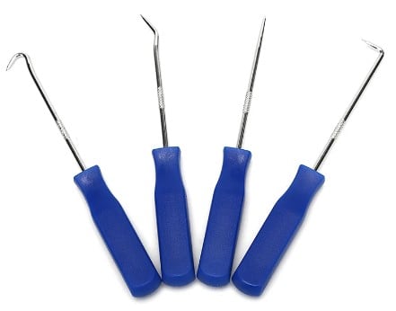 Oil Seal Remover Pick & Hook Set 4Pcs