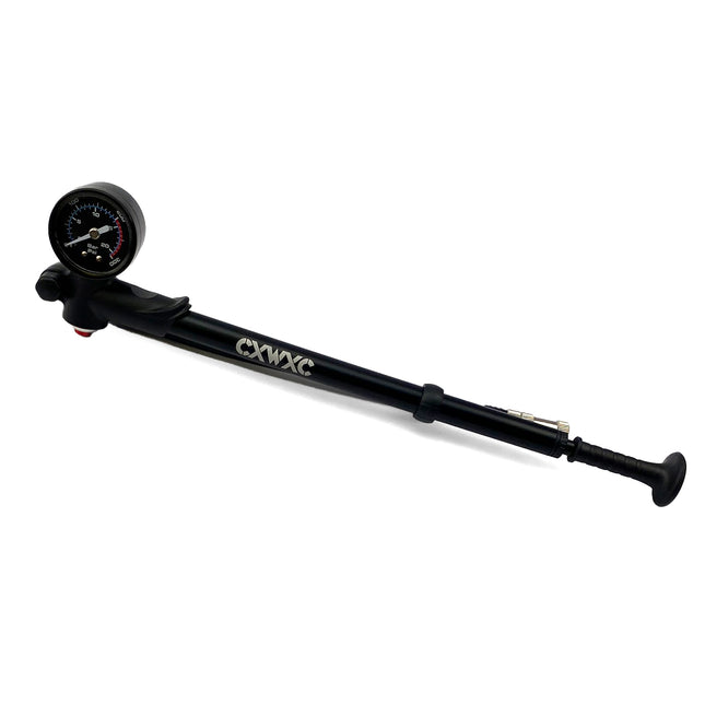 300PSI Suspension Shock Fork Air Pump With Gauge & Bleed Button