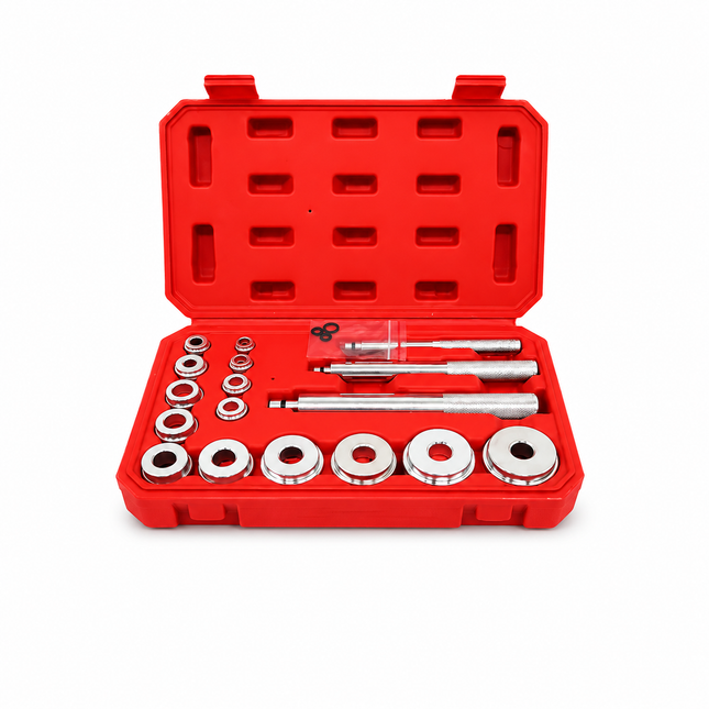 Bearing Driver Set 17 Pcs 10 12 14 15 16 18 20 22 25 28 30 32 35 38mm