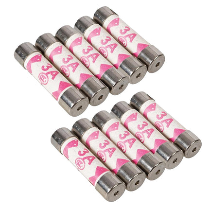 Powermaster Fuses 3A, 10 Pack