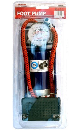 Foot Pump With Gauge 0-100psi