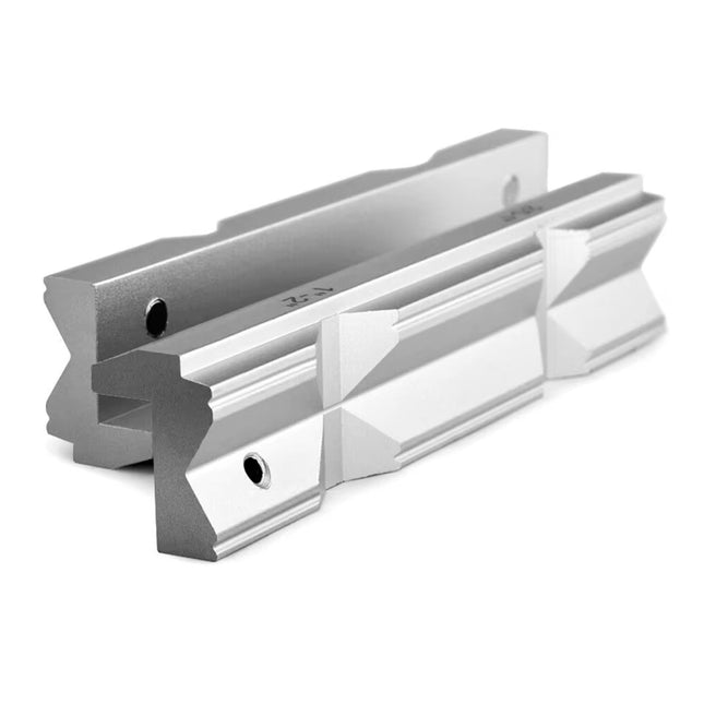 2Pcs 6 V-clip Cnc Milling Steel Vise Hard Jaw Fixture Aluminium Alloy