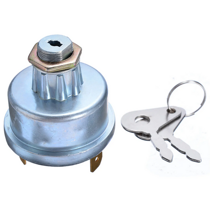 Lucas Universal Tractor Ignition Starter Key Switch Set (12/24V) With 2 Keys
