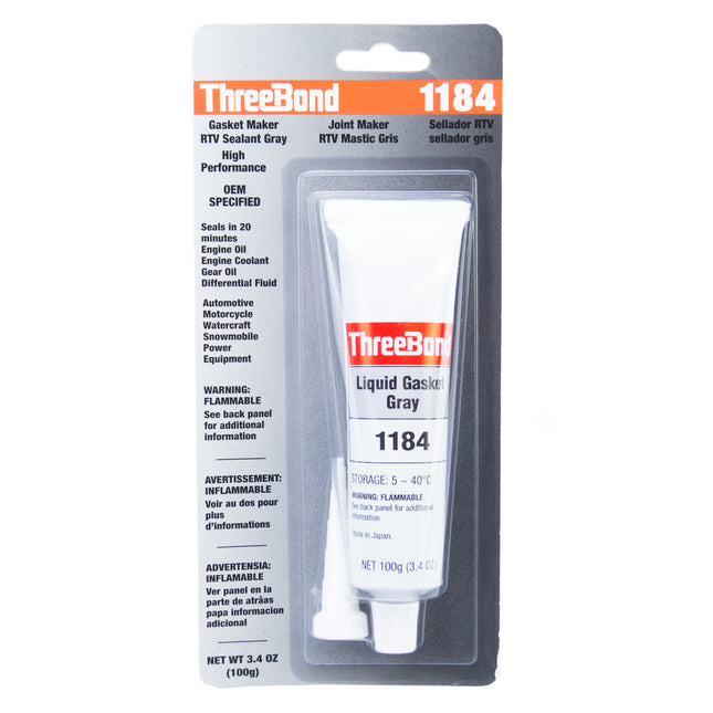 Threebond Liquid Gasket 1184, !!!each!!! Gray Rtv, CM007021