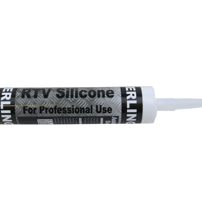 Rtv Silicone Sealant Clear 280ml, Each, LS25
