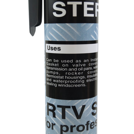 Rtv High Temp Silicone Sealant, High Temperature Black 200ml, LS185