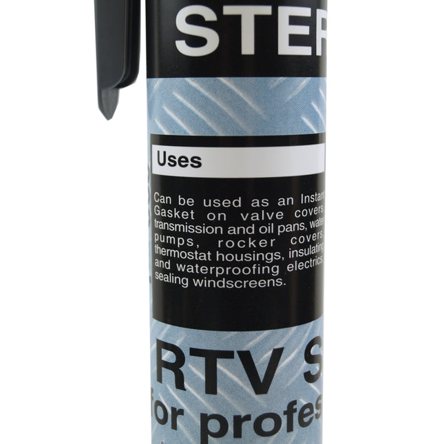 Rtv High Temp Silicone Sealant, High Temperature Black 200ml, LS185