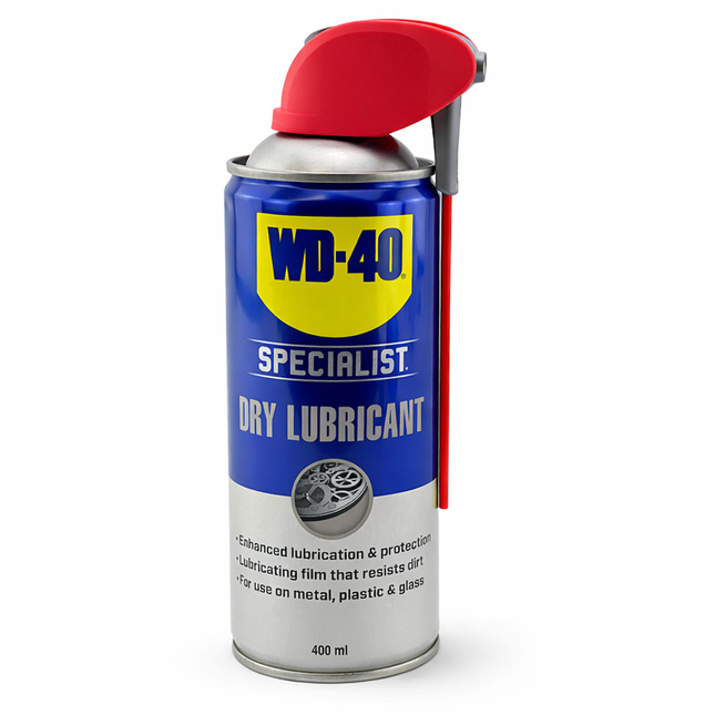 WD40 DRY Lubricant 400ml 44395, 01-413
