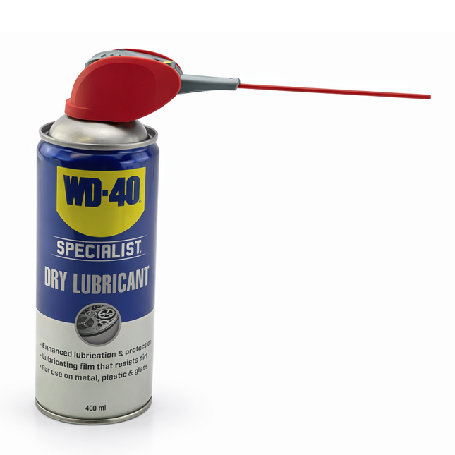 WD40 DRY Lubricant 400ml 44395, 01-413