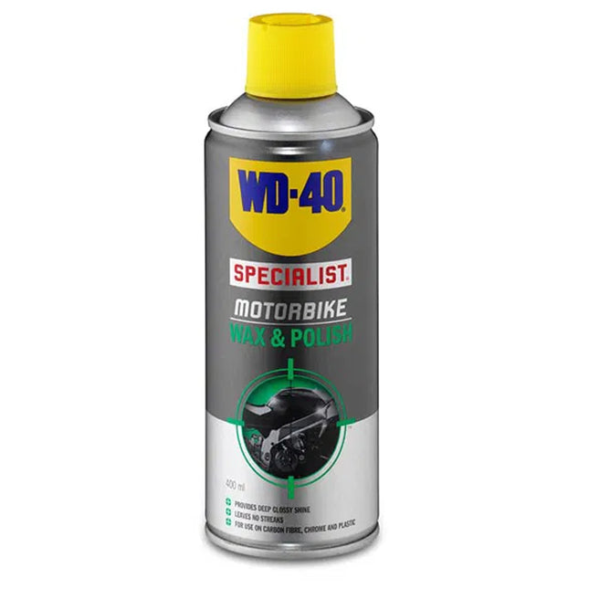 WD40 Wax & Polish 400ml Each 44133