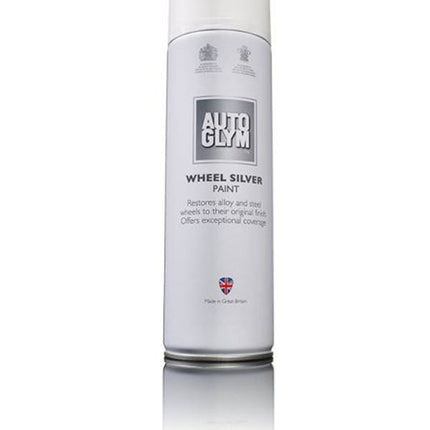 Wheel Silver Spray Paint 450ml Aerosol Autoglym 26012B