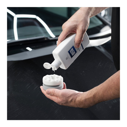 Hand Polishing Applicator Puck Autoglym HPPUCK2 2 Pack White Microfibre