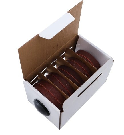 Emery Cloth Sandpaper Roll Grinding Belt 5PCS Per Box 25mm x 6m