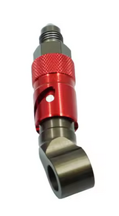 M10 20° Banjo Quick Disconnect Dry Break 600-03 AN3 Fitting Buildaline
