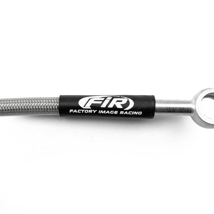 Hose Rear Brake Silver/ Blk YFZ350 Banshee 1990-2006