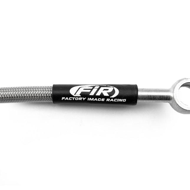 Hose Rear Brake Silver/ Blk YFZ350 Banshee 1990-2006