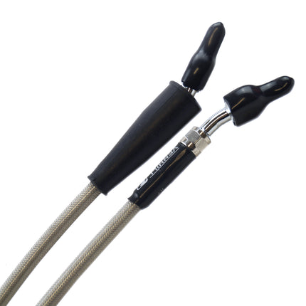 Hose Front Brake Silver / Blk, Venhill K02-1-054/P Kxf 2012