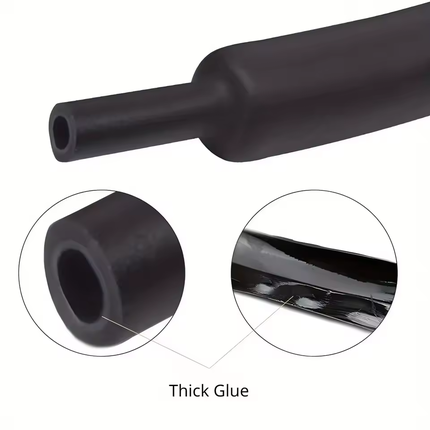 5M Adhesive Lined 3:1 Heat Shrink Tube 6.4mm