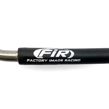 Hose Rear Brake Silver / Black, KTM 85cc Over Size Brembo, Overall Length 560mm