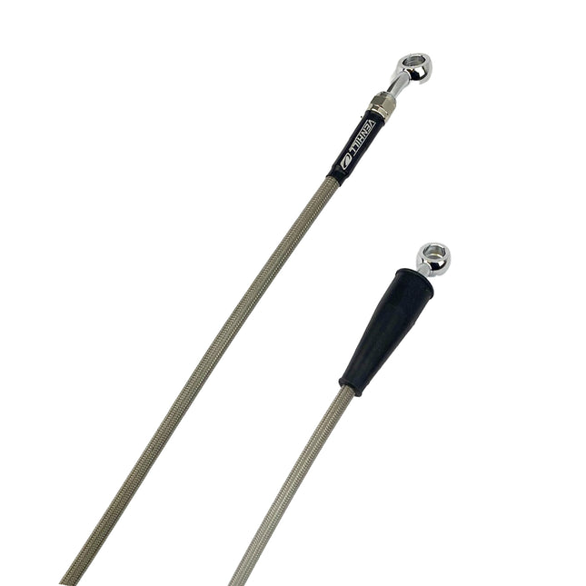 Hose Front Brake Silver / Blk, Venhill B05-1-007/P-CL, Beta