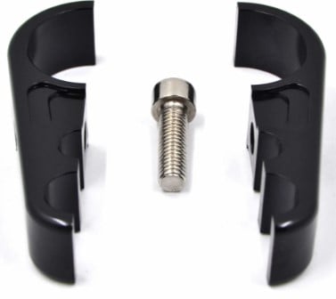 Cable Hose Clamp Black Each Harley Davidson