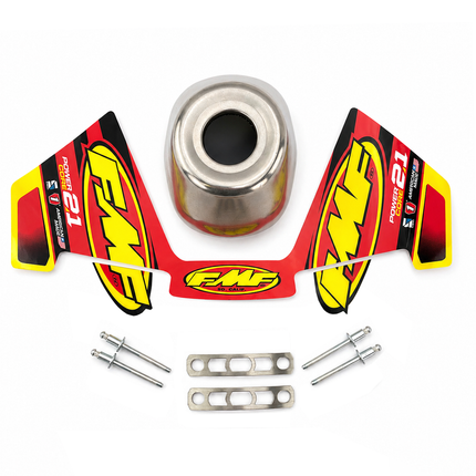 Powercore 2.1 Replacement Slash Cut Stainless End Cap Cone 1.090
