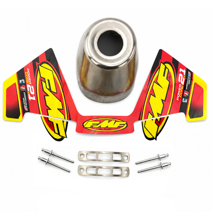 Powercore 2.1 Replacement Slash Cut Stainless End Cap Cone 1.145