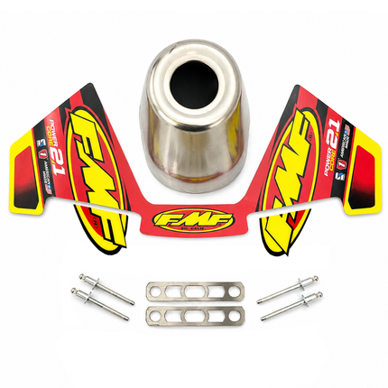 Power Core 2.1 Replacement Slash Cut Stainless End Cap Cone 30mm