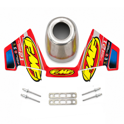 Turbine Core 2.1 Replacement Slash Cut Stainless End Cap Cone 1.375