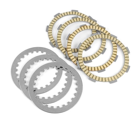 Clutch Plate Set 05-16 Yamaha Yfm Raptor Xt Ybr R X Ed Custom 125 7PCS 5VL-E6324-00 5VL-E6321-10-00