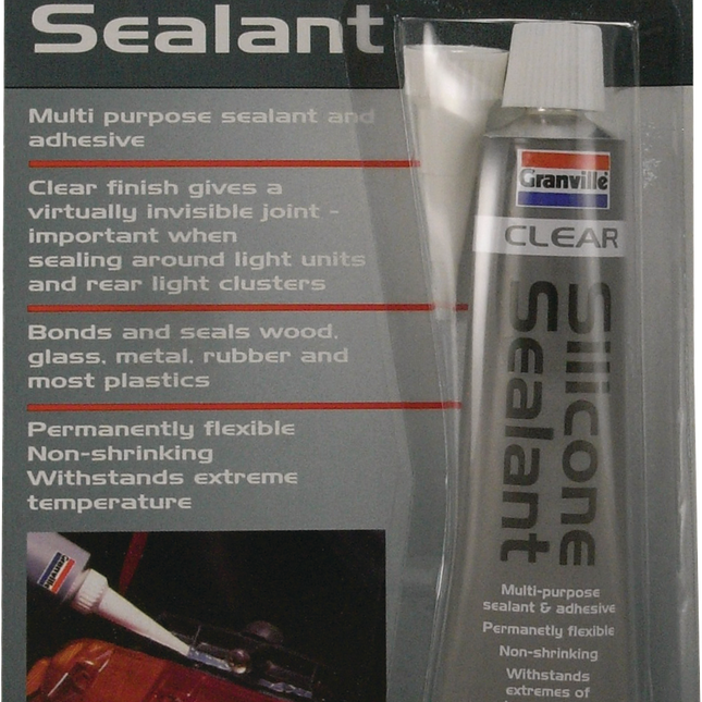 Granville Rtv Silicone Gasket Maker 40g Clear