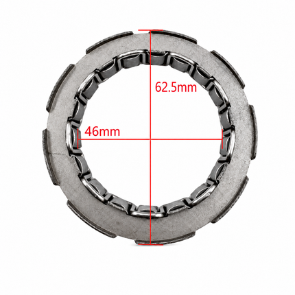 One Way Starter Clutch Bearing 85-22 Honda Suzuki Yamaha Atc Trx Pioneer Lt-a Lt-f Kingquad