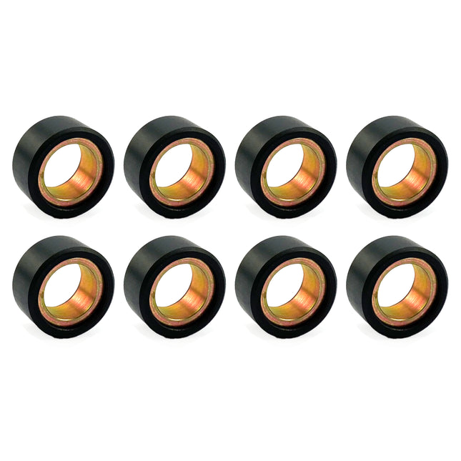 Clutch Roller Set 8PCS 30x15mm 21g Yamaha Grizzly Viking Wolverine 3B4-17632-01 Bronco AT-03410