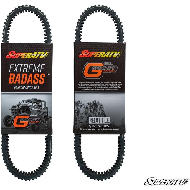 Drive Belt Gboost Can-am 800 1000, Bad Ass Belt DBSD383EX, XTX2287, Commander, Defender, Maverick