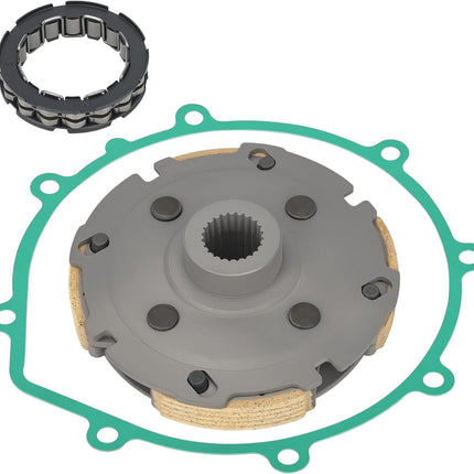 Wet Clutch Carrier & One Way Bearing w/ Gasket Yamaha Bruin Grizzly Wolverine 350 YFM350 2004-2012 5UH-16620-00-00