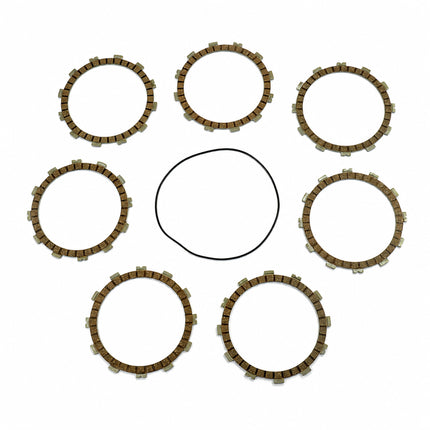 Clutch Friction Plate Set Hsq TE400 05-09, Athena P40230006, With Gasket