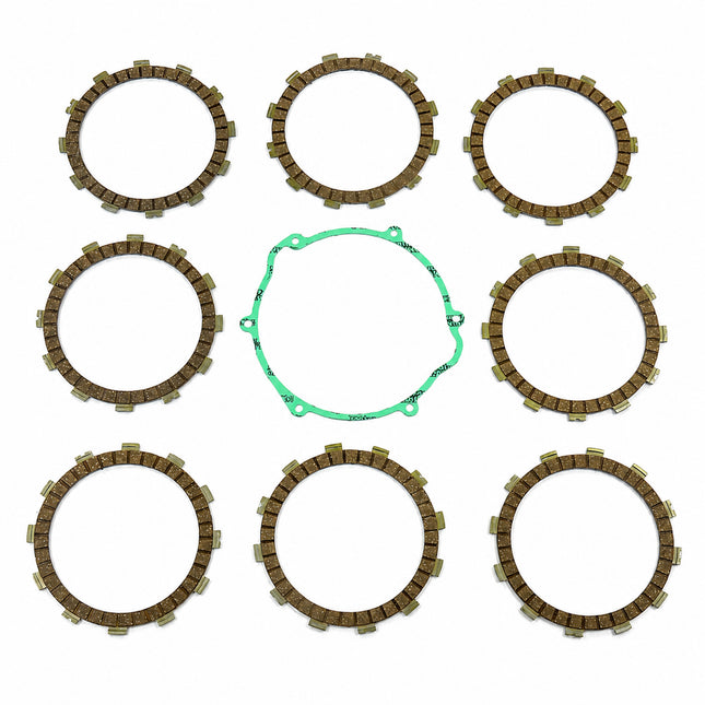 Clutch Friction Plate Set Hsq TC610 98-99, Athena P40230011, With Gasket