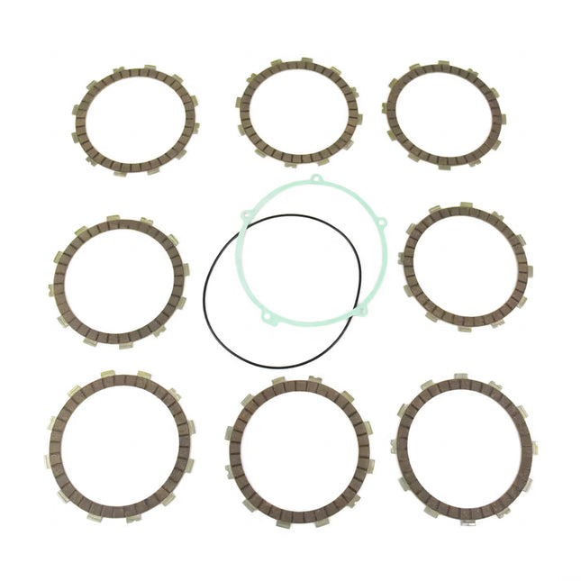 Clutch Friction Plate Set Hsq WR250 99-13, Athena P40230012, With Gasket