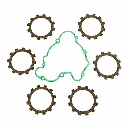 Clutch Friction Plate Set KTM SX65 08, Athena P40230017, With Gasket