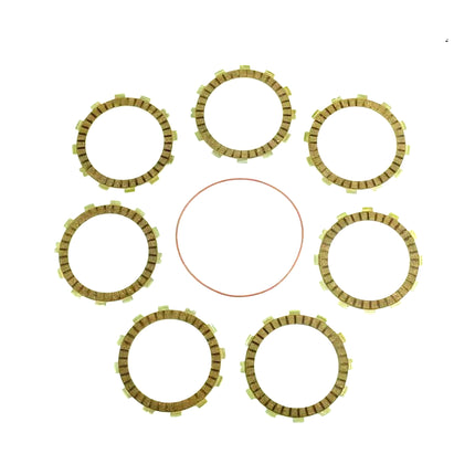 Clutch Friction Plate Set Hsq CR125 97-09, Athena P40230029, With Gasket