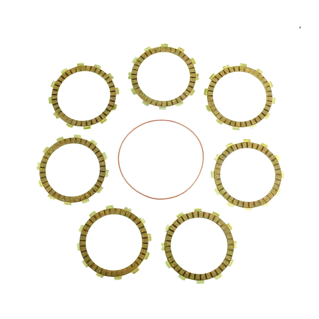 Clutch Friction Plate Set Hsq CR125 97-09, Athena P40230029, With Gasket