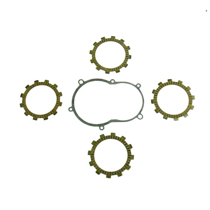 Clutch Friction Plate Set KTM SX50 02-04, Athena P40230050, With Gasket