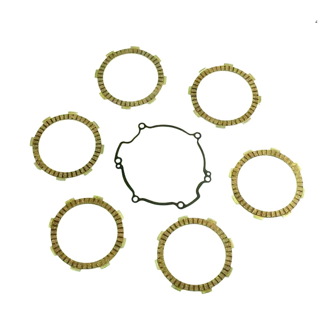 Clutch Friction Plate Set Kawa KX85 01-22, Athena P40230058, With Gasket