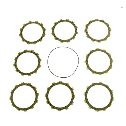 Clutch Friction Plate Set Suzuki RM125 02-08, Athena P40230061, With Gasket