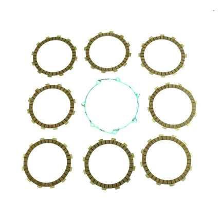 Clutch Friction Plate Set Yamaha YZ-F450 07-09, Athena P40230076, With Gasket