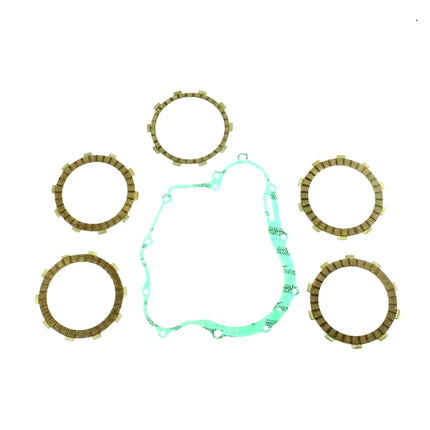 Clutch Friction Plate Set Yamaha WR125R 09-11, Athena P40230077, With Gasket