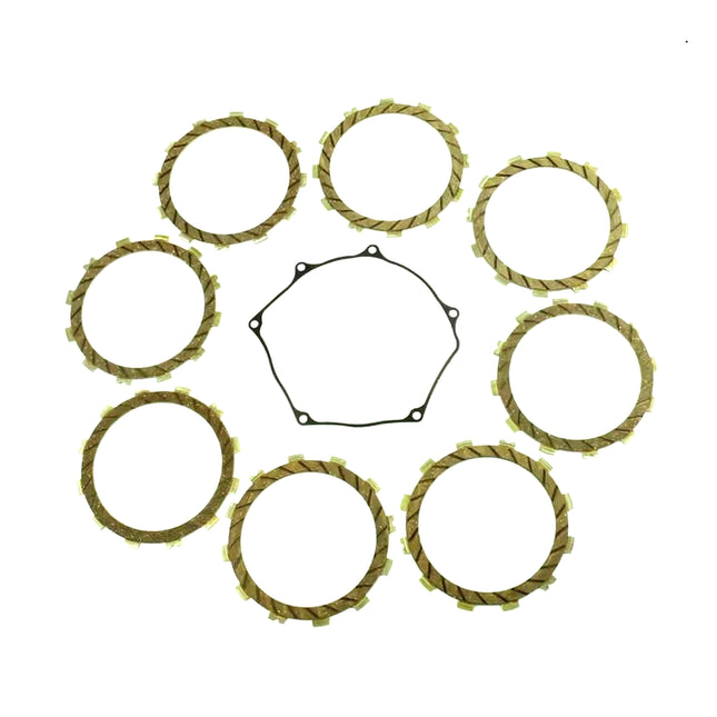 Clutch Friction Plate Set Suzuki RM-Z250 07-22, Athena P40230082, With Gasket